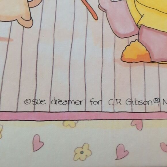 Vintage 90s Due Dreamer CR Gibson kitty cat theme scrapbook - Picture 8 of 15